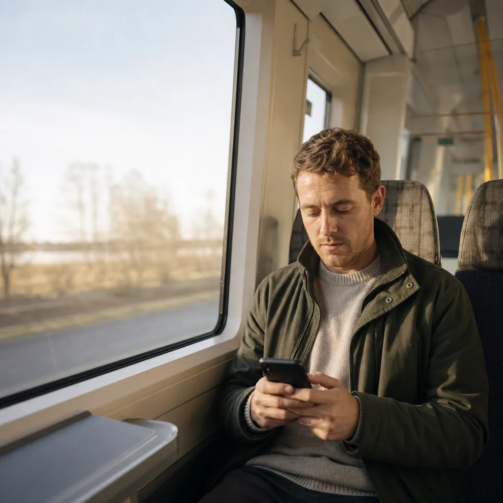Mobil med 10 GB surf – sociala medier, musik och kartor på språng utanför hemmets wifi