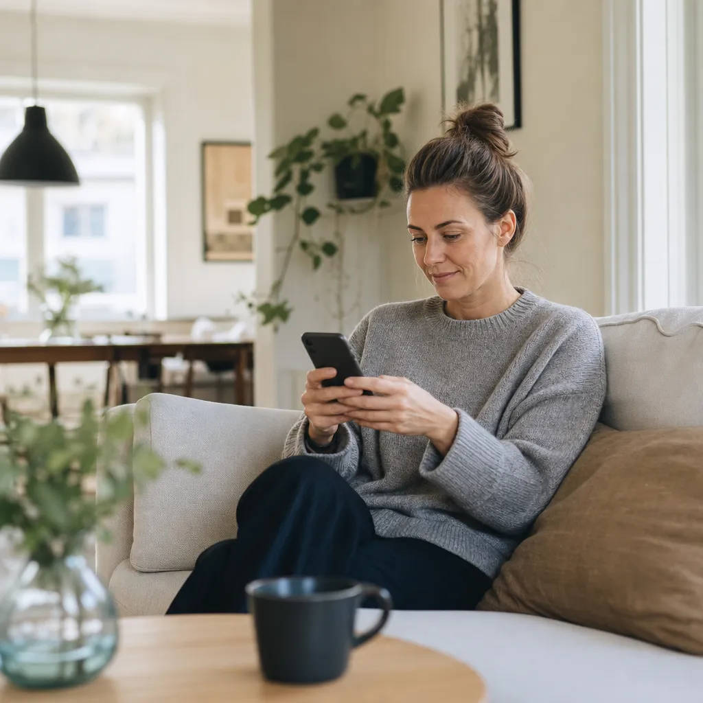 Mobilabonnemang hos Telia med fokus på täckning, obegränsad surf och familjeabonnemang